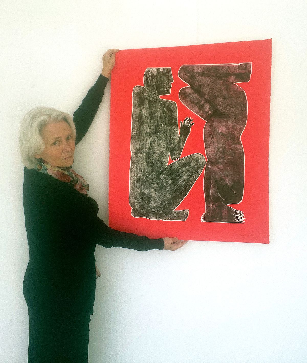 Fine Art Print – Desire in Red — detail 5