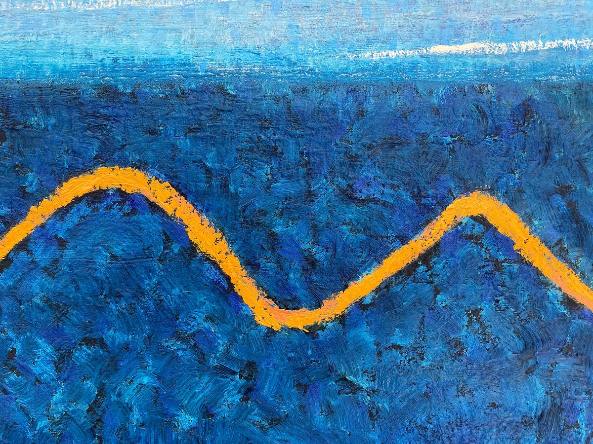 Free Man on a Curve — detail 3