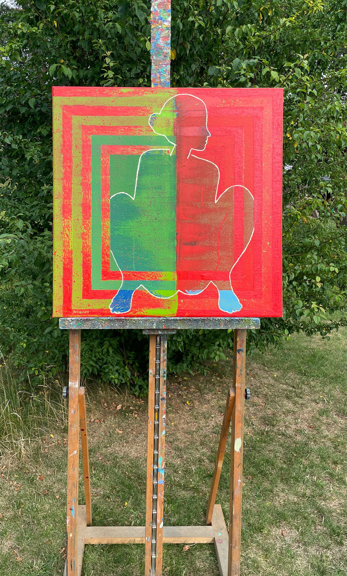 Between Green and Red — detail 3