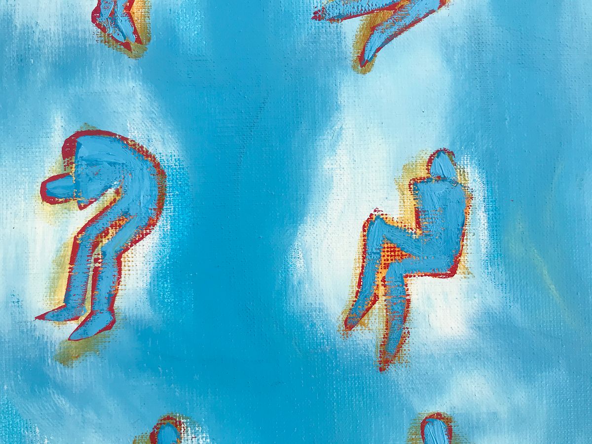 Seascape - Swimming-Falling — detail 1