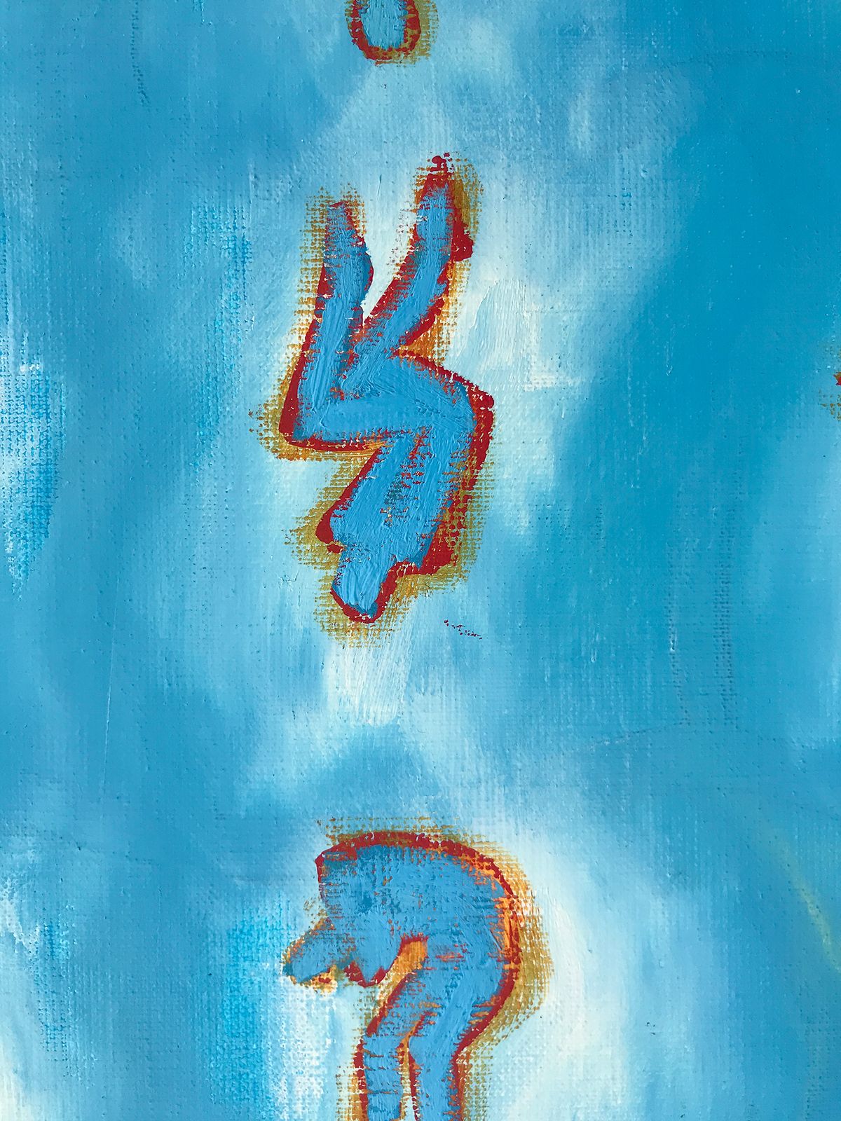 Seascape - Swimming-Falling — detail 2