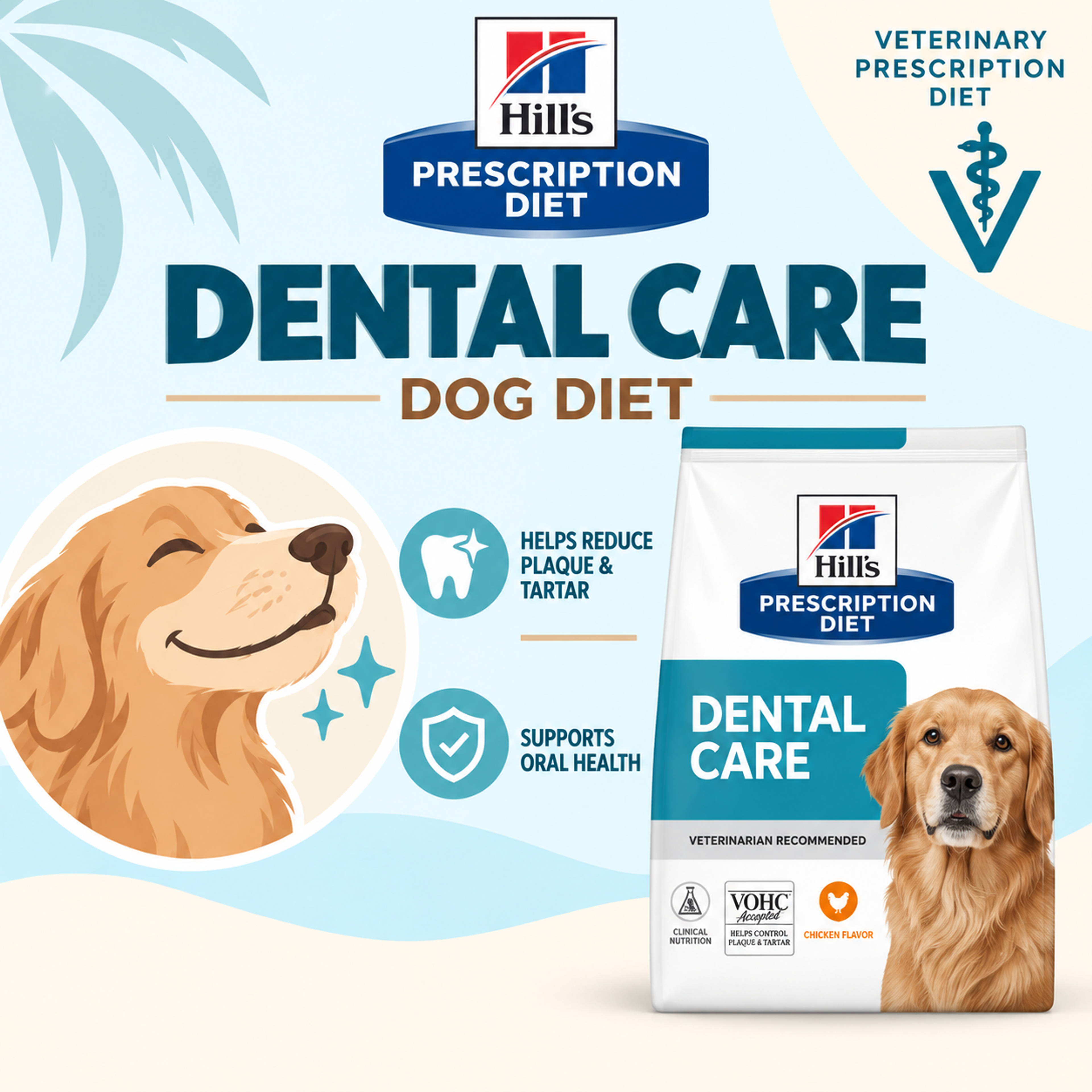 Hill’s Prescription Diet t/d dental care dry cat food