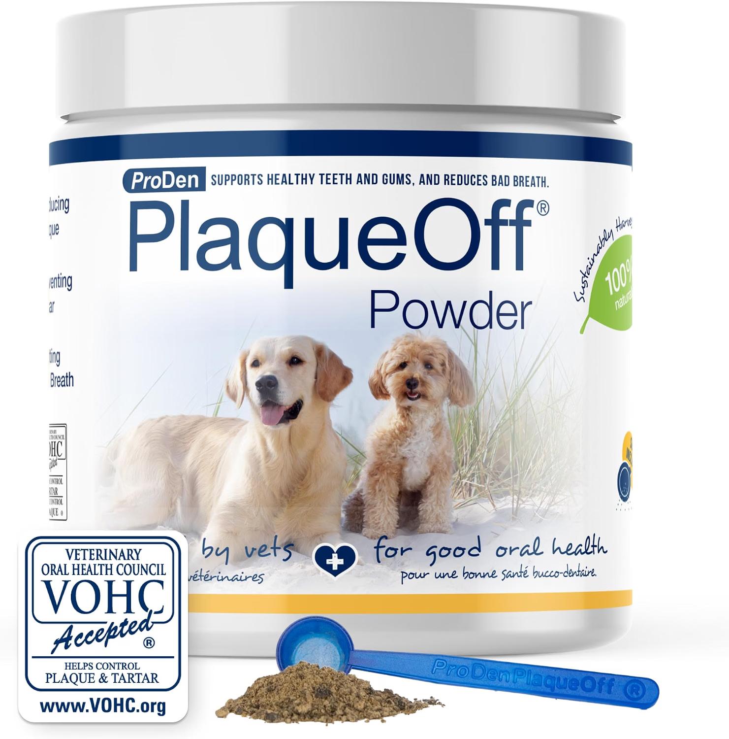 ProDen PlaqueOff® dental powder for dogs