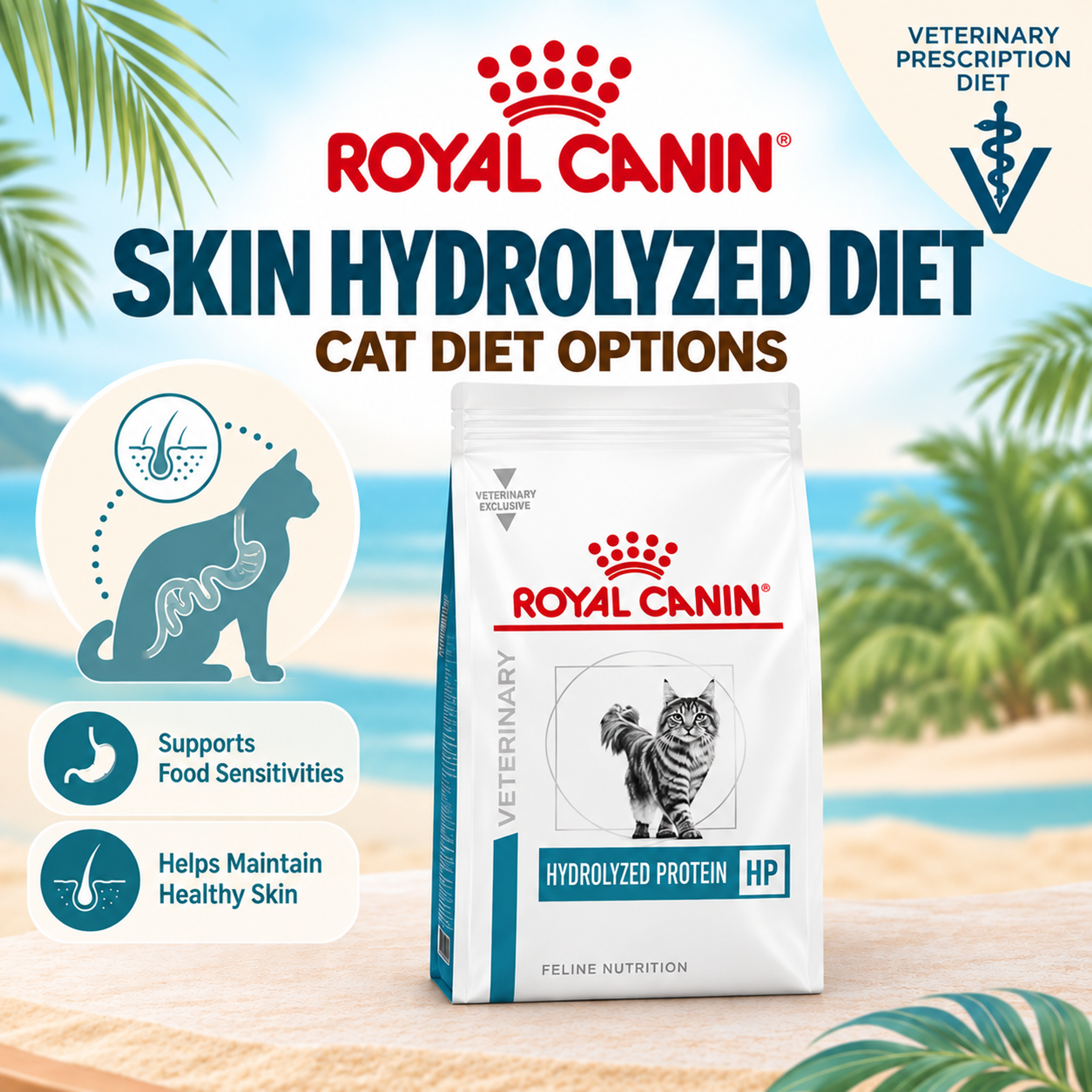 Skin Hydrolyzed Cat Diet - Royal Canin 