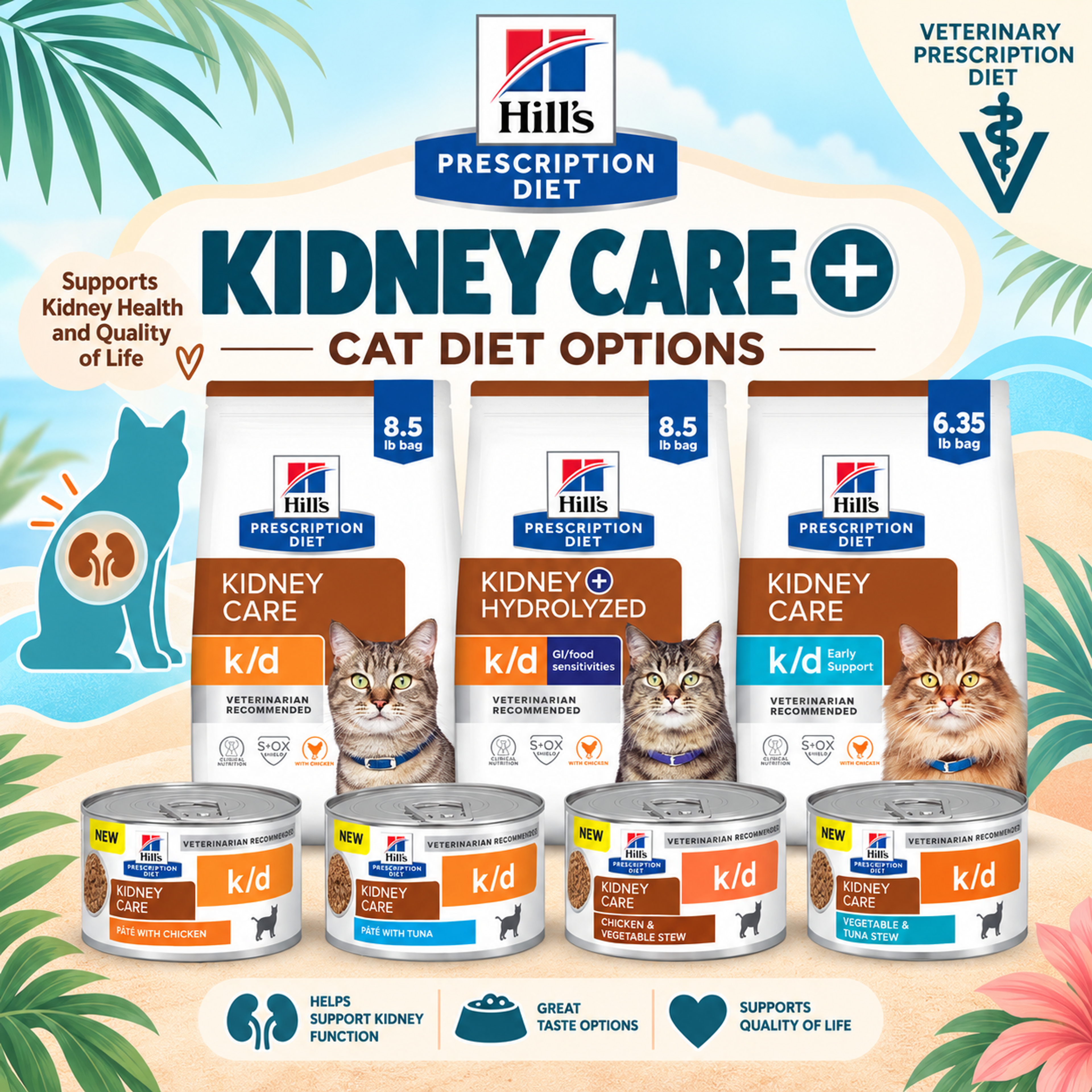 Hill’s Prescription Diet k/d Kidney Care 