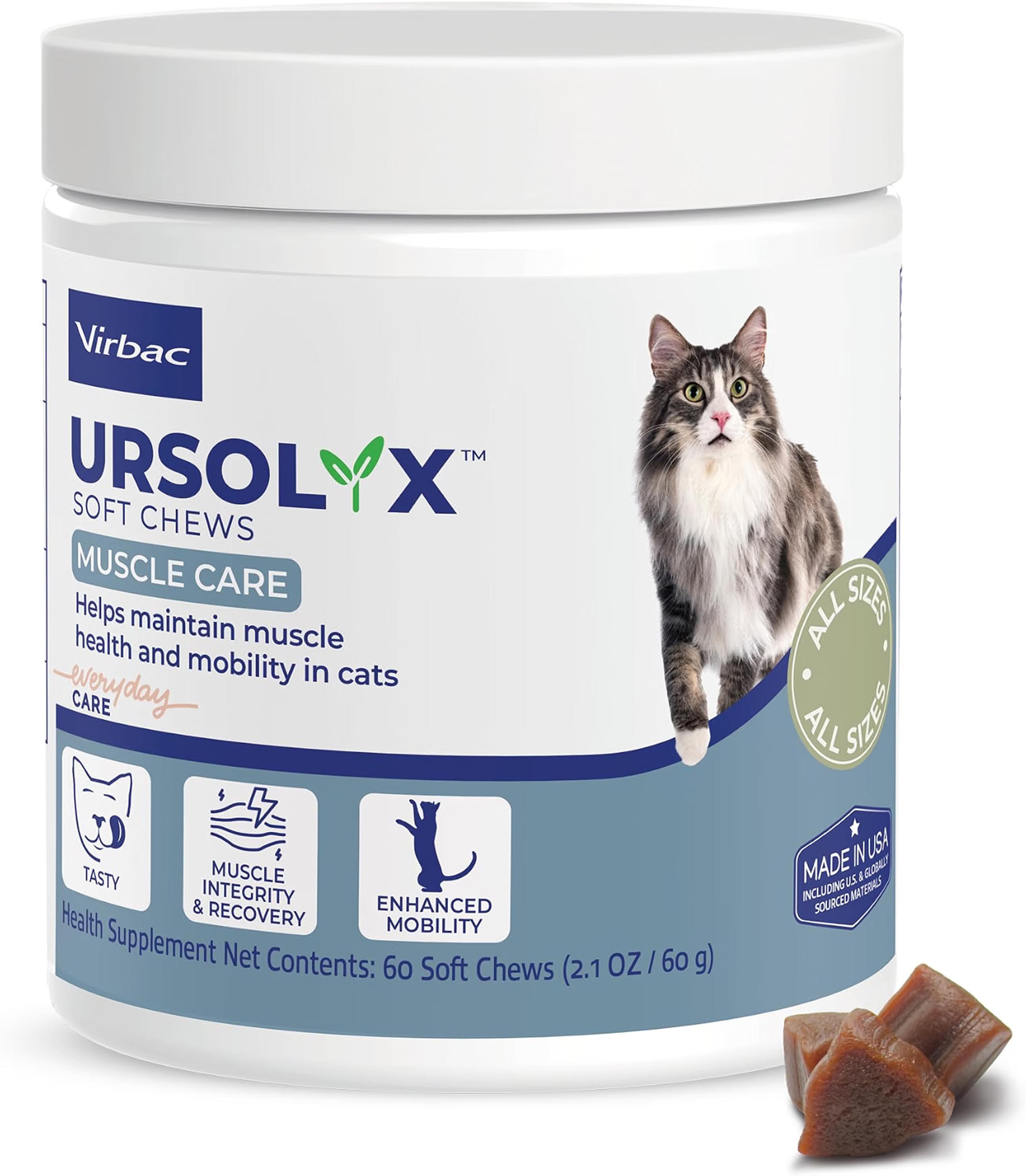 URSOLYX soft chews muscle health supplement for cats