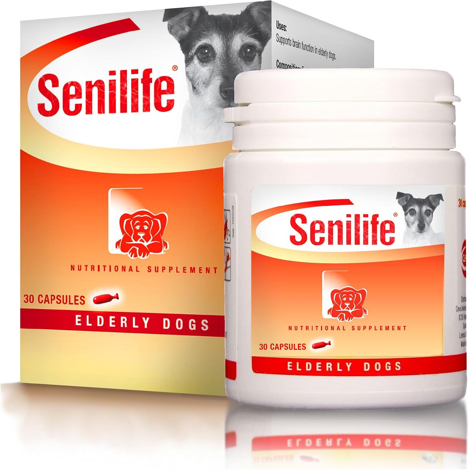 Senilife cognitive support supplement for dogs