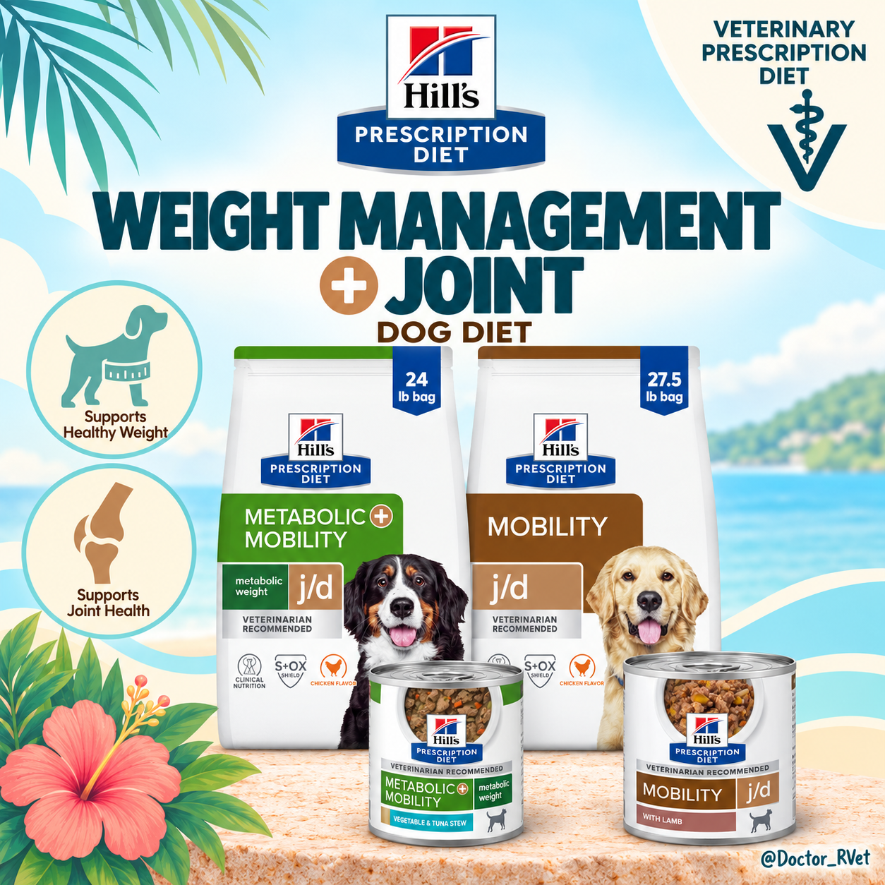 Hill's Prescription Diet j/d Joint Care dry dog food
