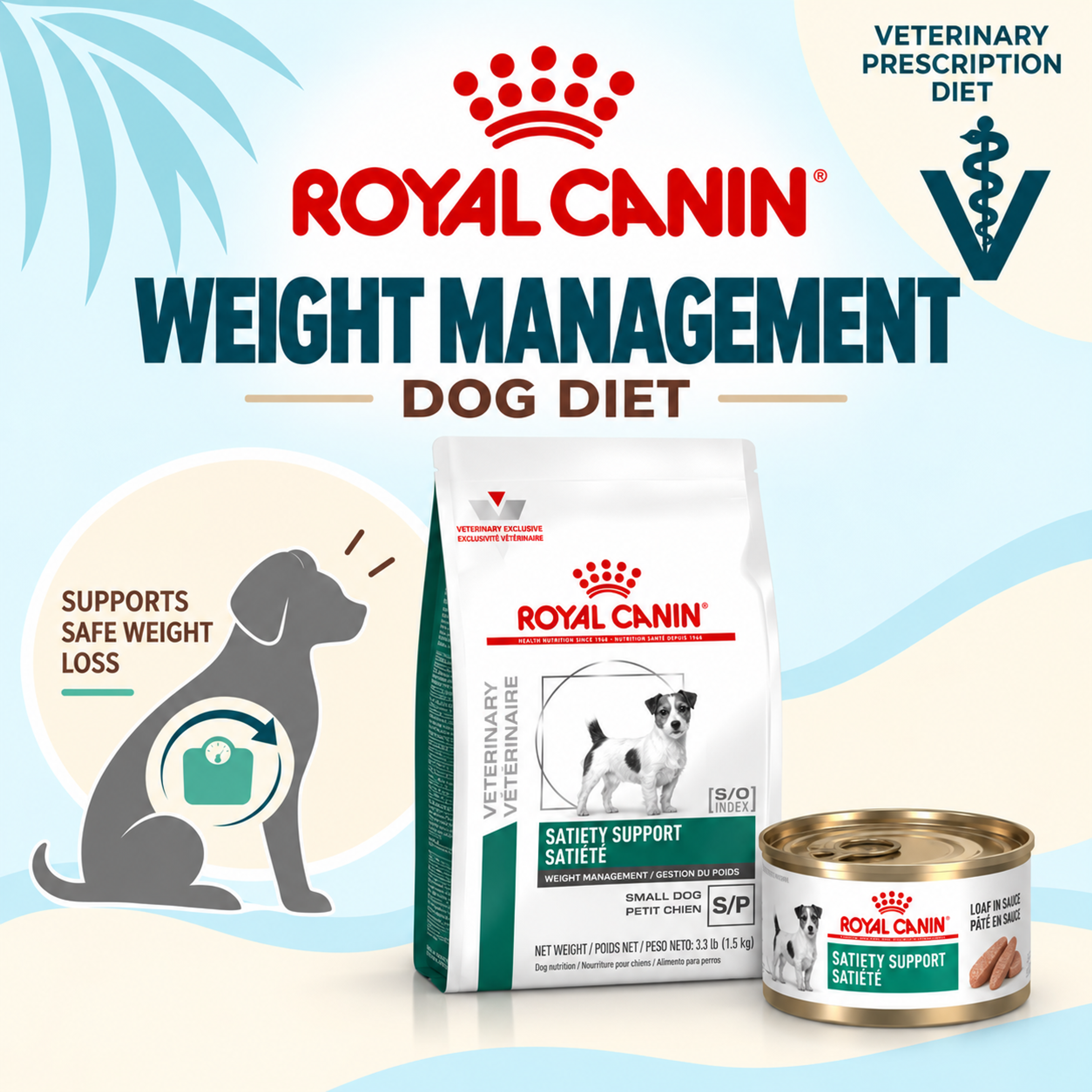 Royal Canin Satiety Support Weight Management prescription diet for dogs
