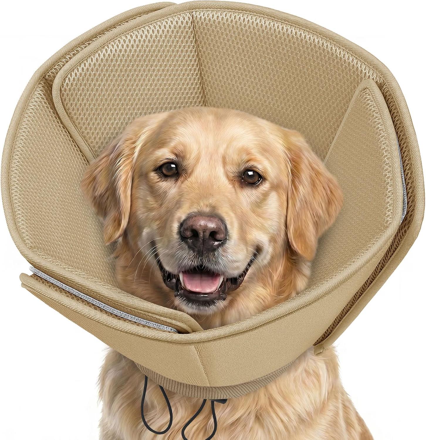 AOFITEE soft adjustable recovery cone for dogs