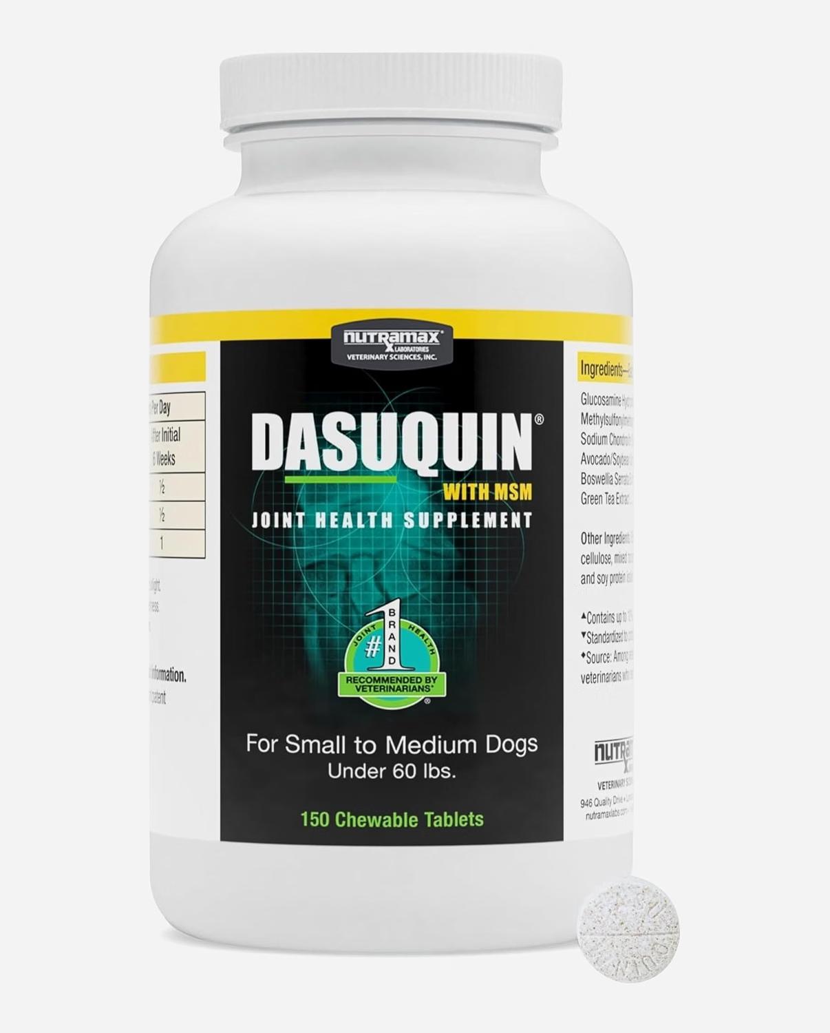 Nutramax Dasuquin joint health chewable tablets for dogs