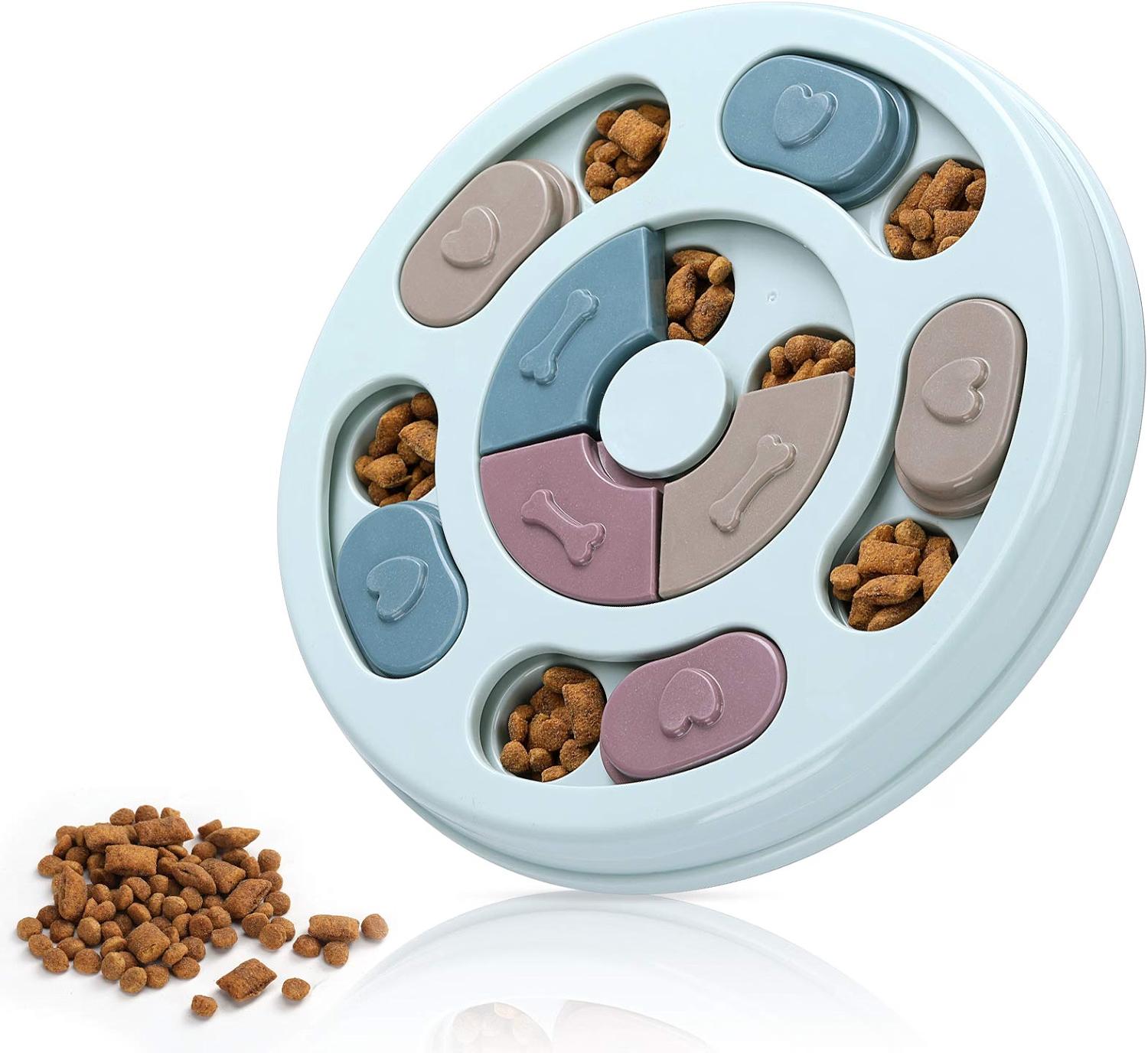 DR CATCH interactive dog puzzle feeder for mental enrichment and slow feeding