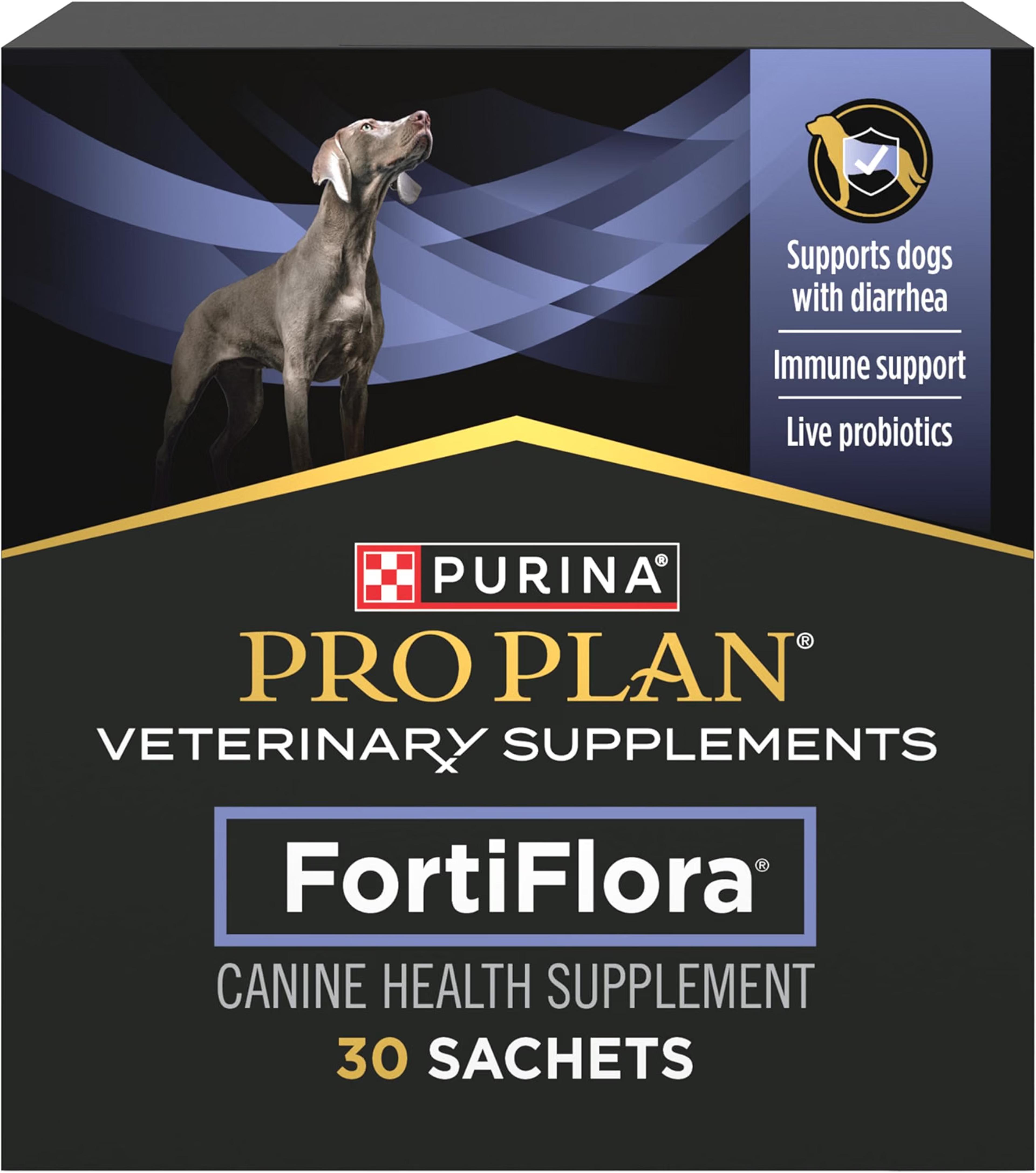 Purina Pro Plan FortiFlora probiotic supplement for dogs