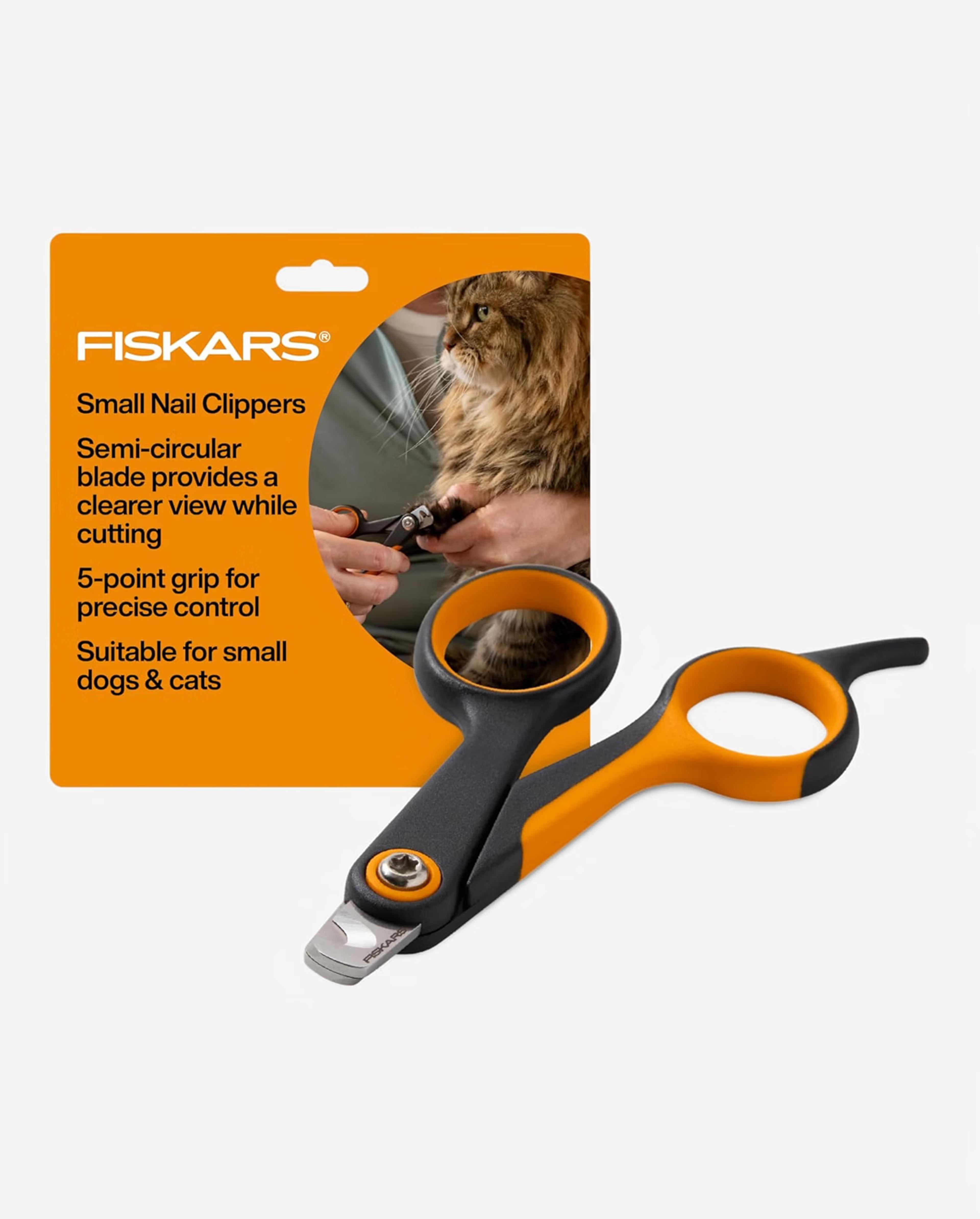 Fiskars small pet nail clippers for cats and small dogs