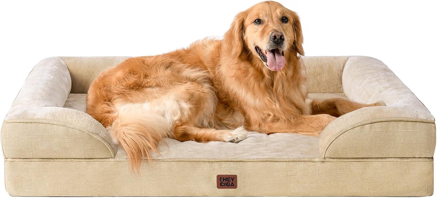 EHEYCIGA extra-large orthopedic memory foam dog bed
