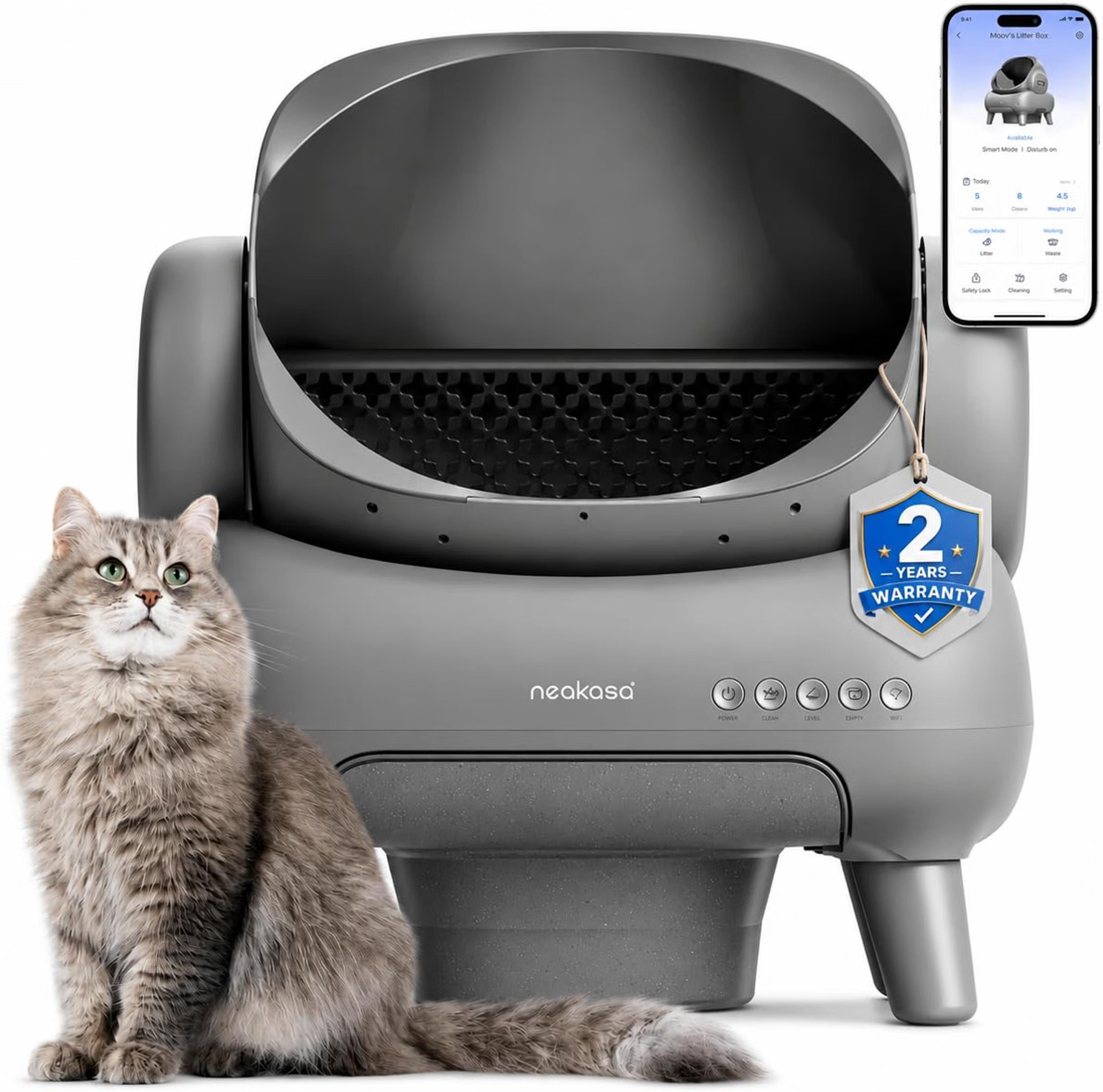 Neakasa M1 automatic self-cleaning open-top cat litter box