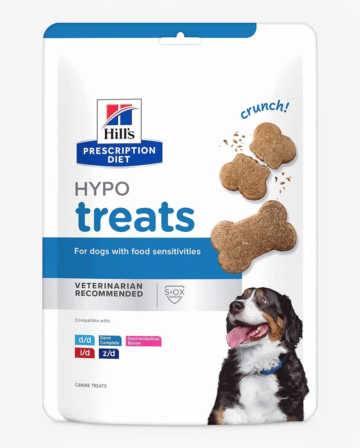 Hill's Prescription Diet Hypo Dog Treats for dogs with food sensitivities
