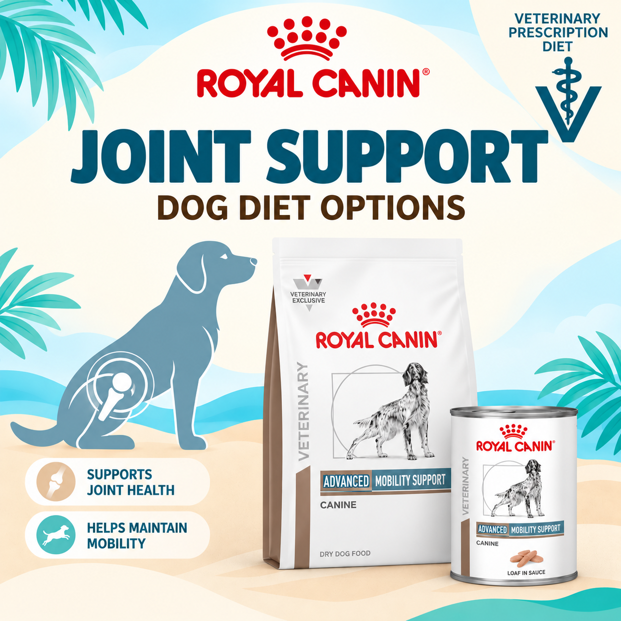 Royal Canin Veterinary Diet Canine Advanced Mobility Support adult dry dog food