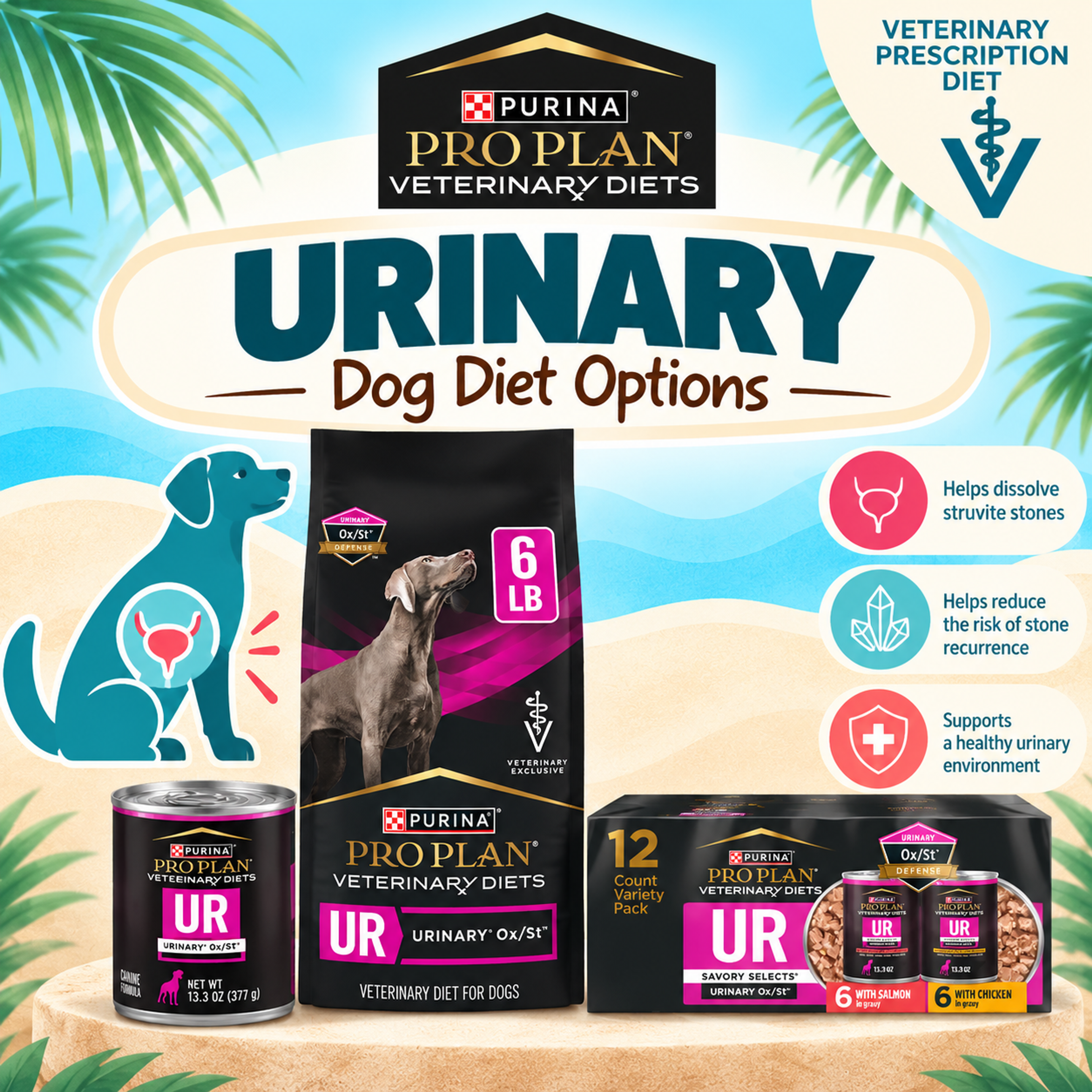 Purina Pro Plan Veterinary Diets UR Urinary St/Ox cat diet for urinary health
