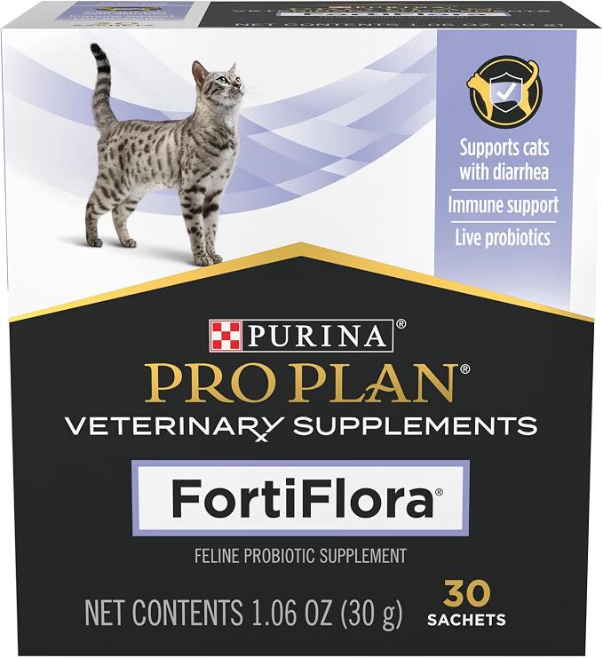 Purina Pro Plan FortiFlora probiotic supplement for cats