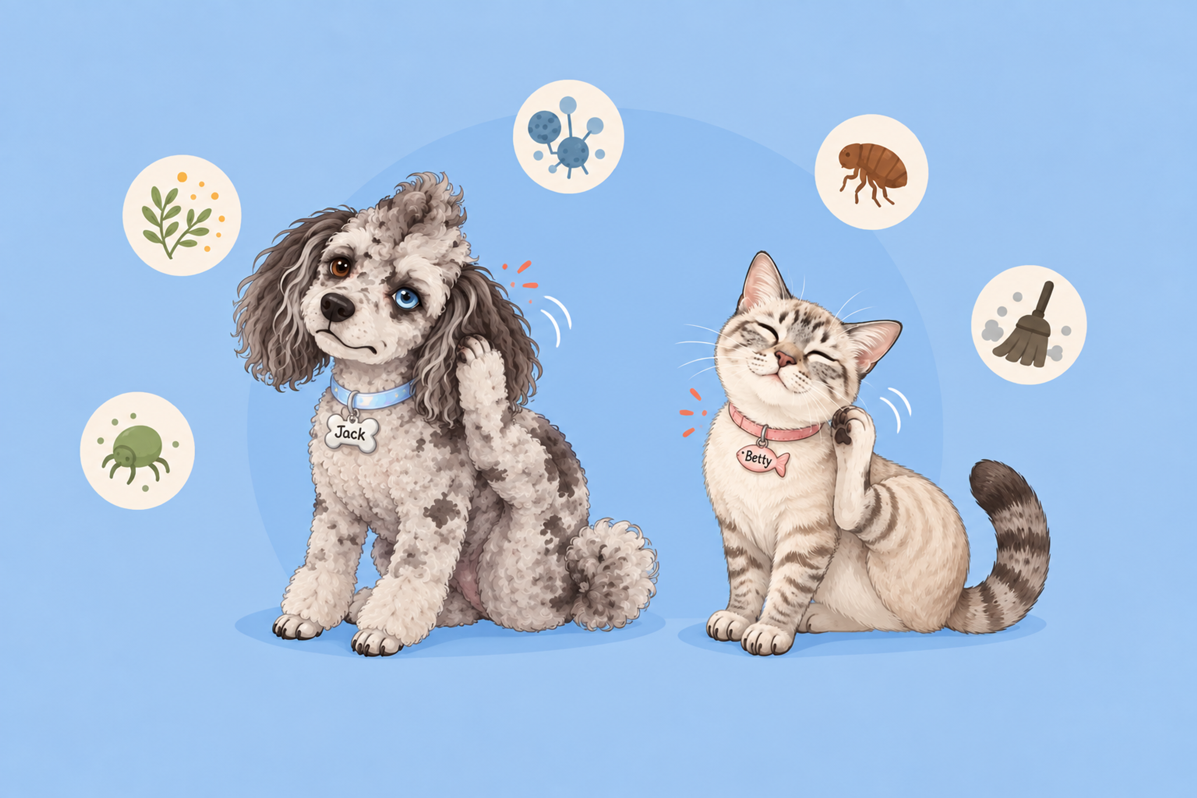Itchy Dog & Cat