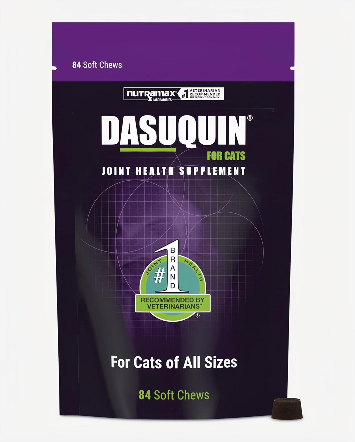 Dasuquin Soft Chews joint health supplement for cats