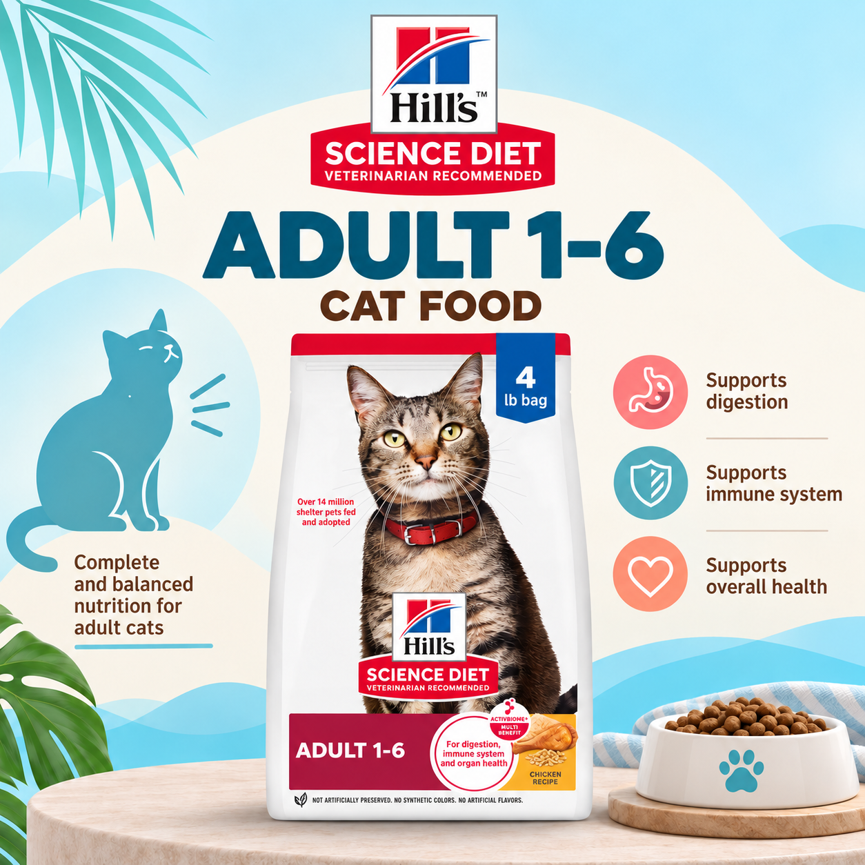 Hill's Science Diet Adult cat food