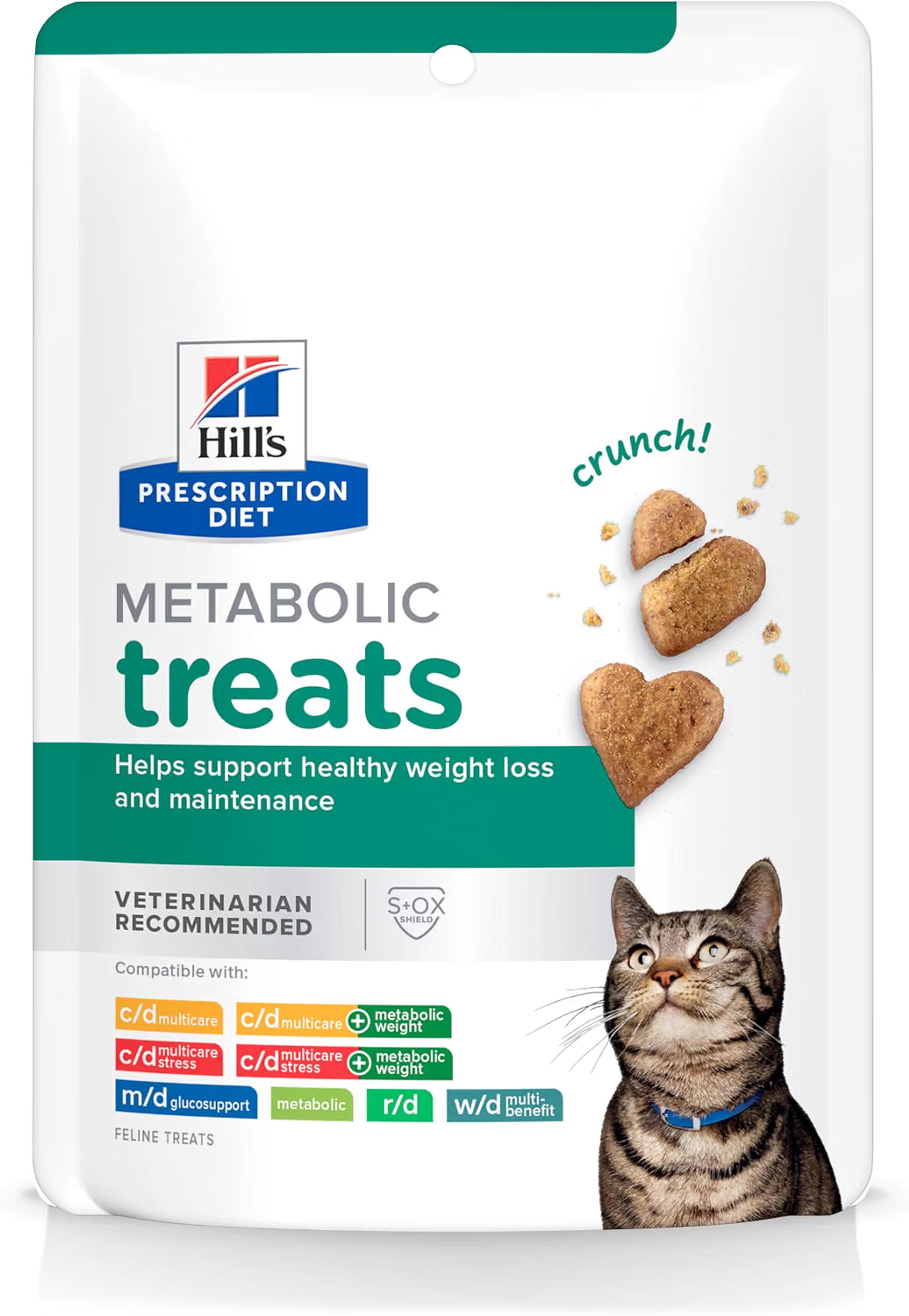 Hill's Prescription Diet Metabolic weight management treats for cats