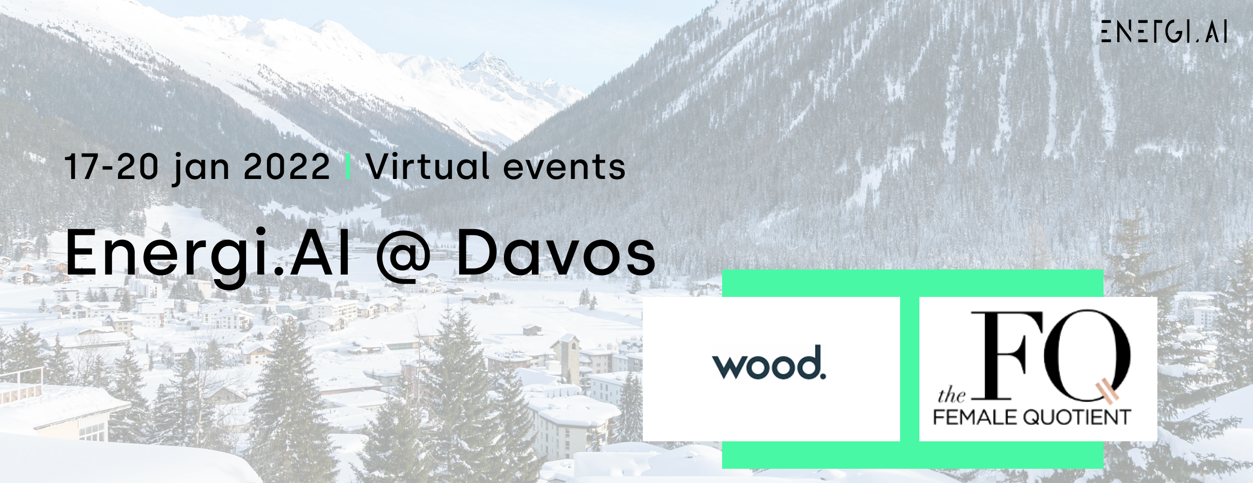 Energi.AI virtual events @Davos 