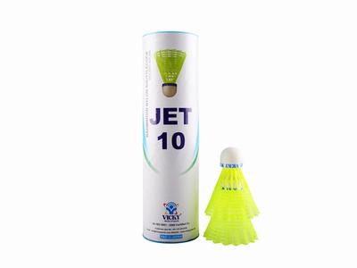 Jet 10 Nylon Shuttlecock (Yellow)