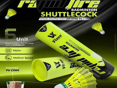 Rapid Fire Nylon Shuttleco
