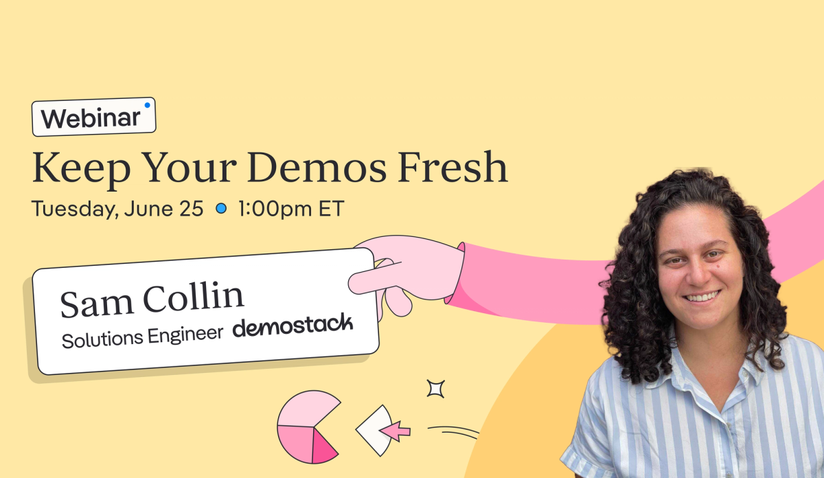 Keep your demo fresh 