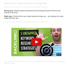 Video Email Template 