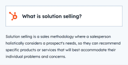 What is solution selling 