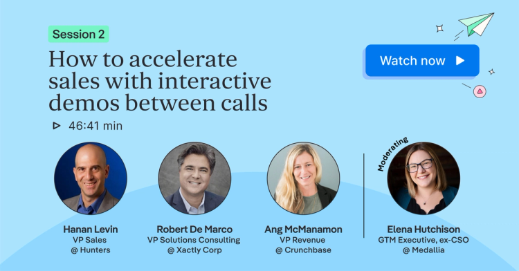 Event image for session two with event title and speaker names 