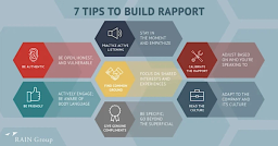 Tips to build rapport