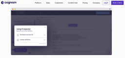 Cognism Sales Demo Example