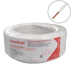 Dây đồng đơn cứng bọc PVC - 300/500V, TCVN 6610-3