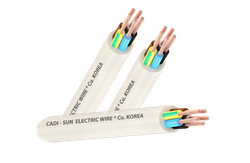 Dây tròn 5 ruột mềm (TCVN 6610-5/ IEC 60227-5, Cu/PVC/PVC, 300/500V)