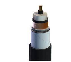 Cáp trung thế có màn chắn kim loại, có giáp bảo vệ - 12/20 (24) kV hoặc 12,7/22 (24) kV, TCVN 5935-1/IEC 60502-2 (1 lõi, ruột đồng, bán dẫn ruột dẫn, cách điện XLPE, bán dẫn cách điện, màn chắn kim loại, giáp băng nhôm bảo vệ, vỏ PVC)
