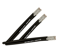 Cáp nhôm bện ép vặn xoắn 3 ruột (TCVN 6447:1998, Al/XLPE, 0.6/1kV)