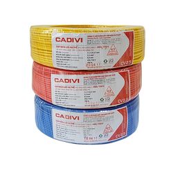 Dây điện bọc nhựa PVC - 450/050V, TCVN 6610-3