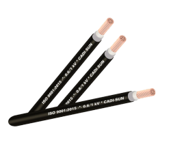 Cáp cao su 1 ruột bọc cách điện cao su, bọc vỏ cao su (TCVN 5935-1/ IEC 60502-1, Cu/NR/NR, 0.6/1kV)