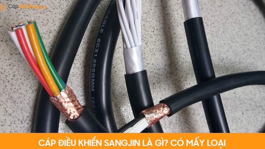 Thông số kỹ thuật của cáp điều khiển Sangjin