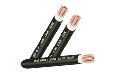 Cáp ngầm 5 ruột (1 lõi trung tính và 1 lõi thép tiếp đất nhỏ hơn) bọc cách điện XLPE, bọc vỏ PVC (TCVN 5935-1/ IEC 60502-1, Cu/XLPE/PVC/DSTA/PVC, 0.6/1kV)