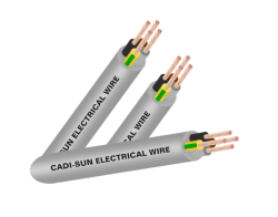 Dây tròn 4 ruột mềm (TCVN 6610-5/ IEC 60227-5, Cu/PVC/PVC, 300/500V)