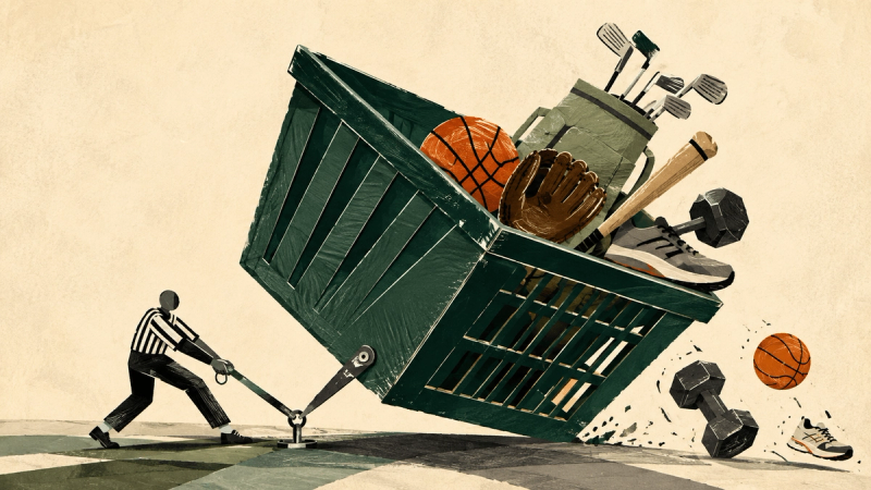 Dick's Sporting Goods Footlocker crash