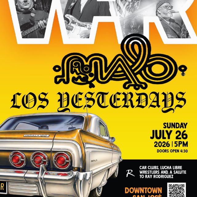 WAR, MALO and Los Yesterdays: Music in the Park