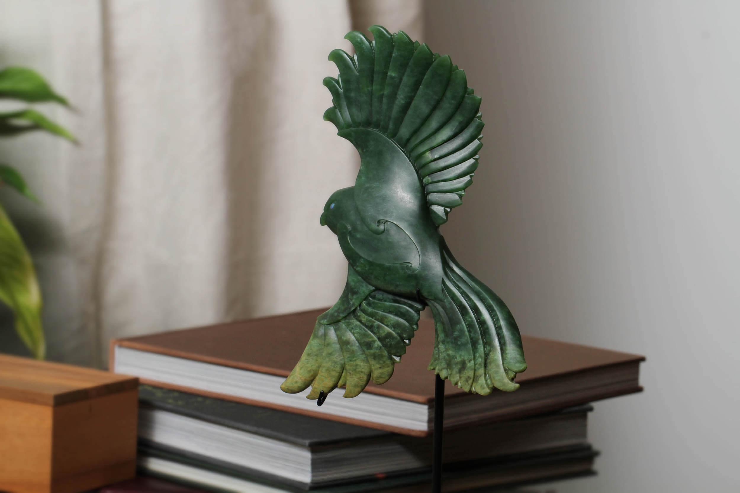 Pounamu Sculpture Maori Artist