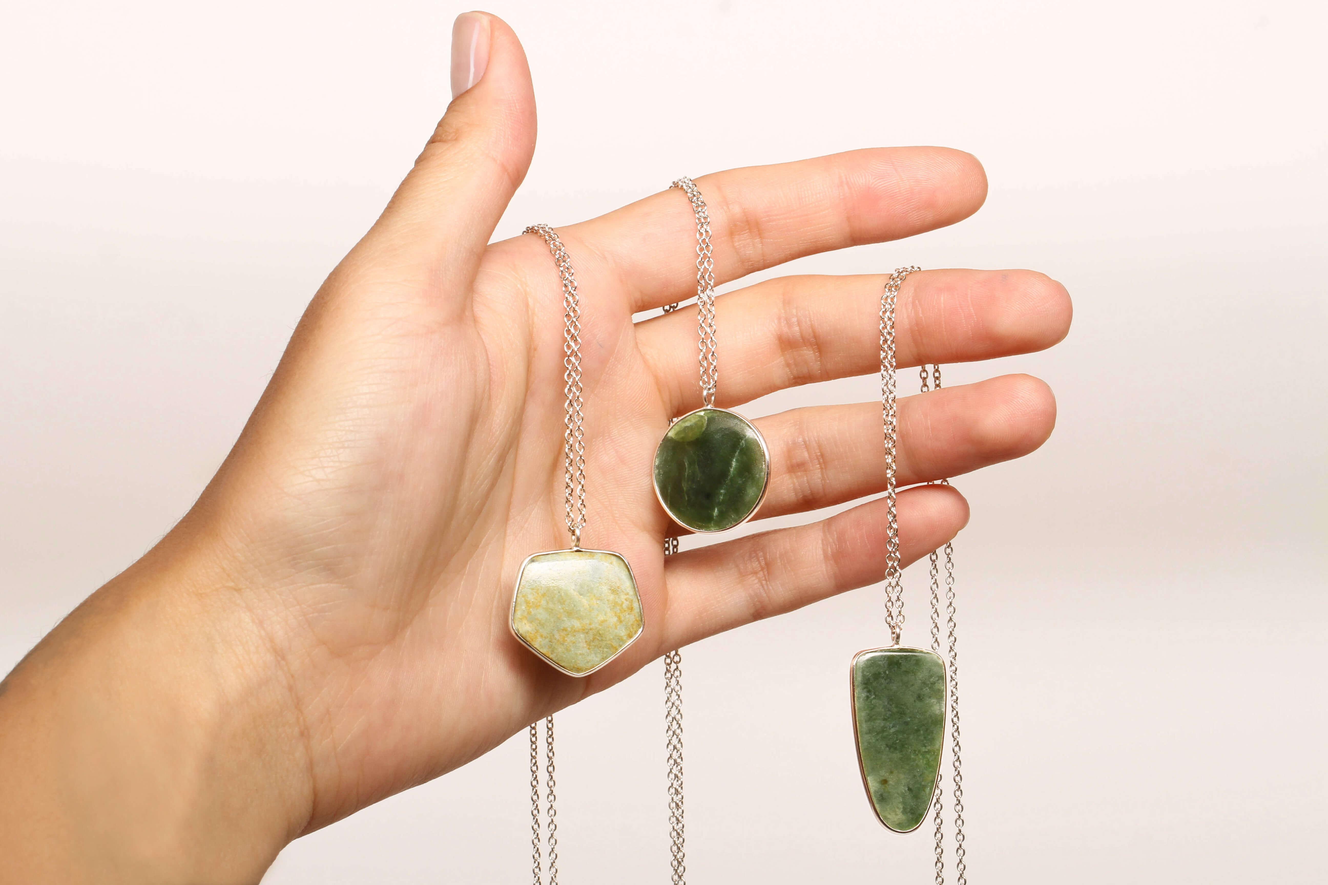 Found & Formed by Mountain Jade - organic, hand-crafted pounamu jewellery shaped by natural lines and a more sustainable approach.